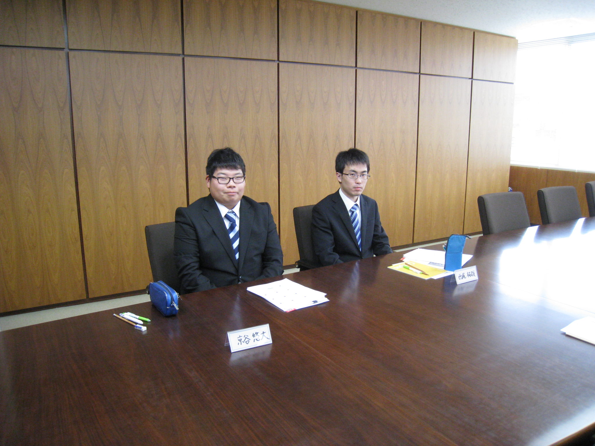 平成30年度　新入社員が2名入社しました！